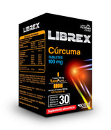 LIBREX cúrcuma Turmipure Gold con 30 tabletas. - Biofarma