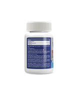 Cápsulas de Zinc con 50mg por porción. Tabla nutrimental.