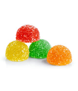 GUMMY GUARD - SUPLEMENTO ALIMENTICIO, Vitamina C, Beta Glucano y Zinc. Cuatro gomitas apiladas de colores Rojo, Amarillo, Verde y Naranja.