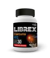 LIBREX CÚRCUMA - SUPLEMENTO ALIMENTICIO. Cúrcuma. Frasco muestra.