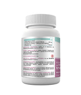 VALNAIT - MEDICAMENTO HERBOLARIO, Valeriana officinalis. Frasco muestra con información de tabla nutrimental.