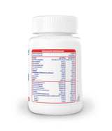 COPLEFOR B - SUPLEMENTO ALIMENTICIO. Omega 3, 6 y 9 y Complejo B. Frasco con información de tabla nutrimental. 