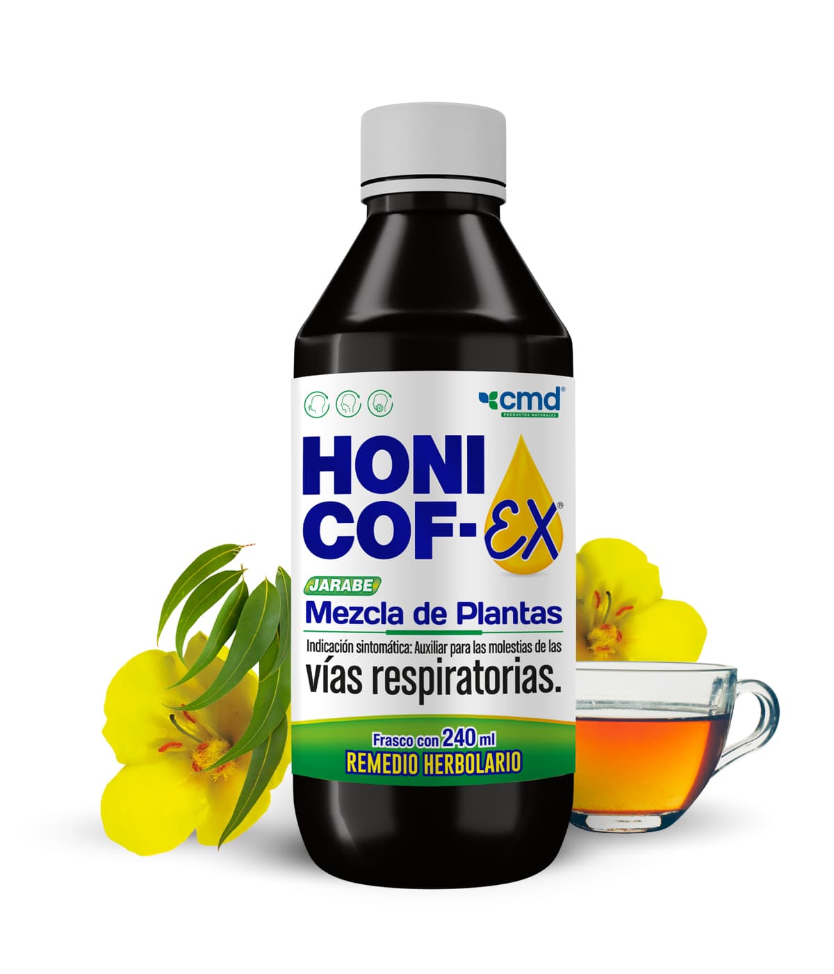 HONICOF-EX | Mezcla de Plantas | Jarabe con 240 ml. – Biofarma