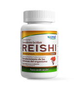 Hongo Reishi - 60 Cápsulas con 250mg - Suplemento de Ganoderma Lucidum